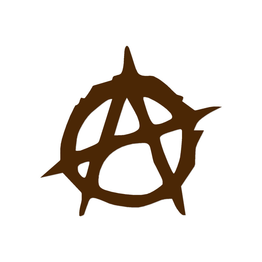 Anarchy Symbol - Vinyl Decal Sticker - Multiple Color & Sizes